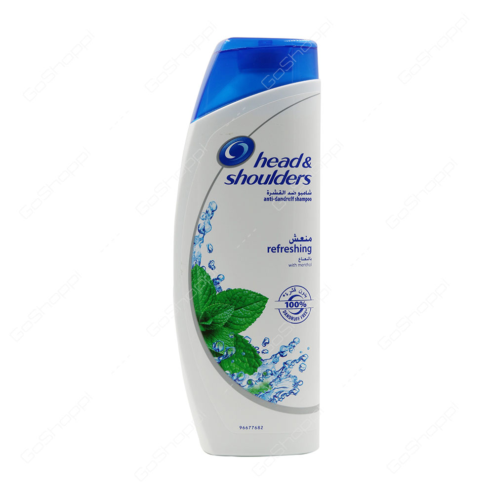 Head And Shoulders Anti Dandruff Shampoo Refreshing With Menthol 400 ml