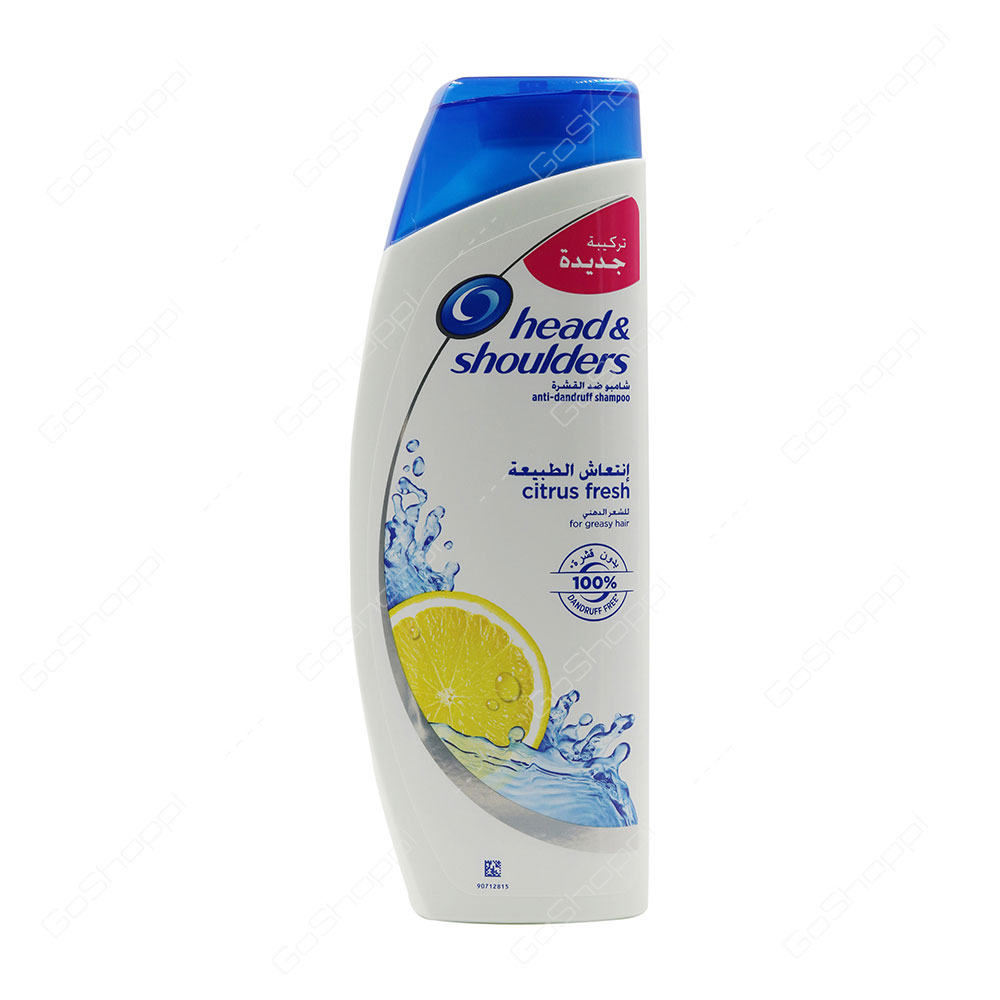 Head And Shoulders Citrus Fresh Anti Dandruff Shampoo 400 Ml Buy