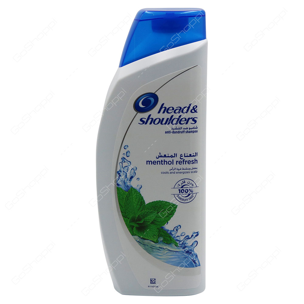 Head And Shoulders Menthol Refresh Anti Dandruff Shampoo 600 ml