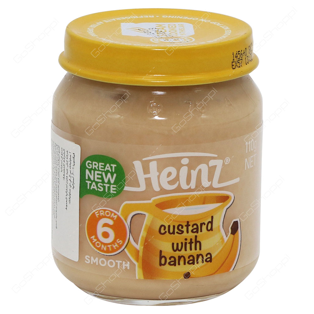 Heinz Custard With Banana From 6 Months 110 g