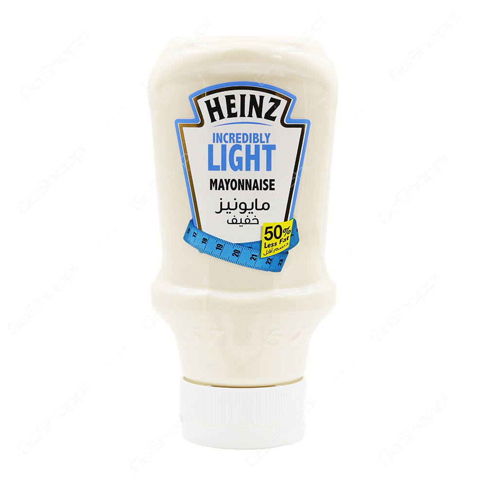 Heinz Incredibly Light Mayonnaise 400 ml