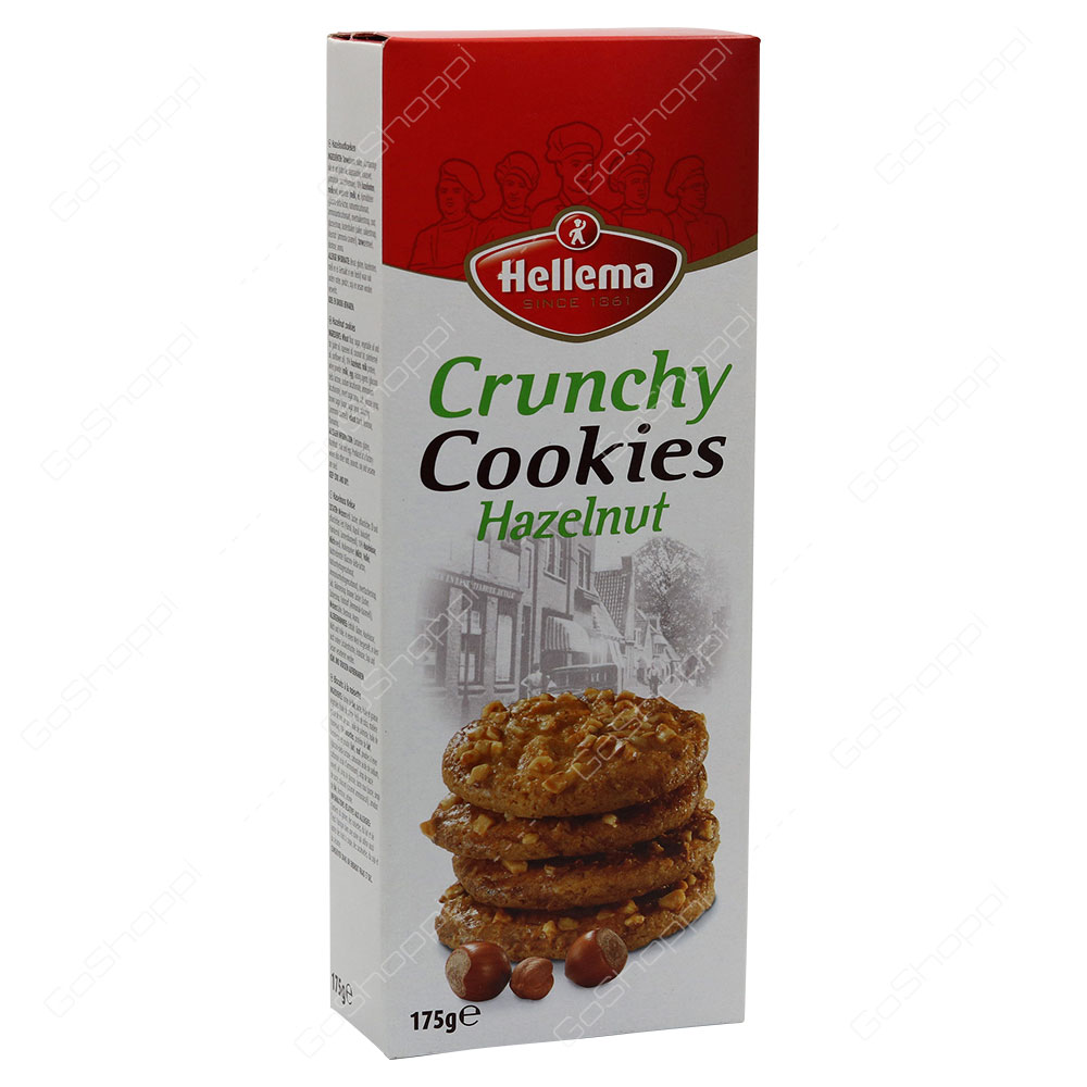 Hellema Crunchy Cookies Hazelnut 175 g