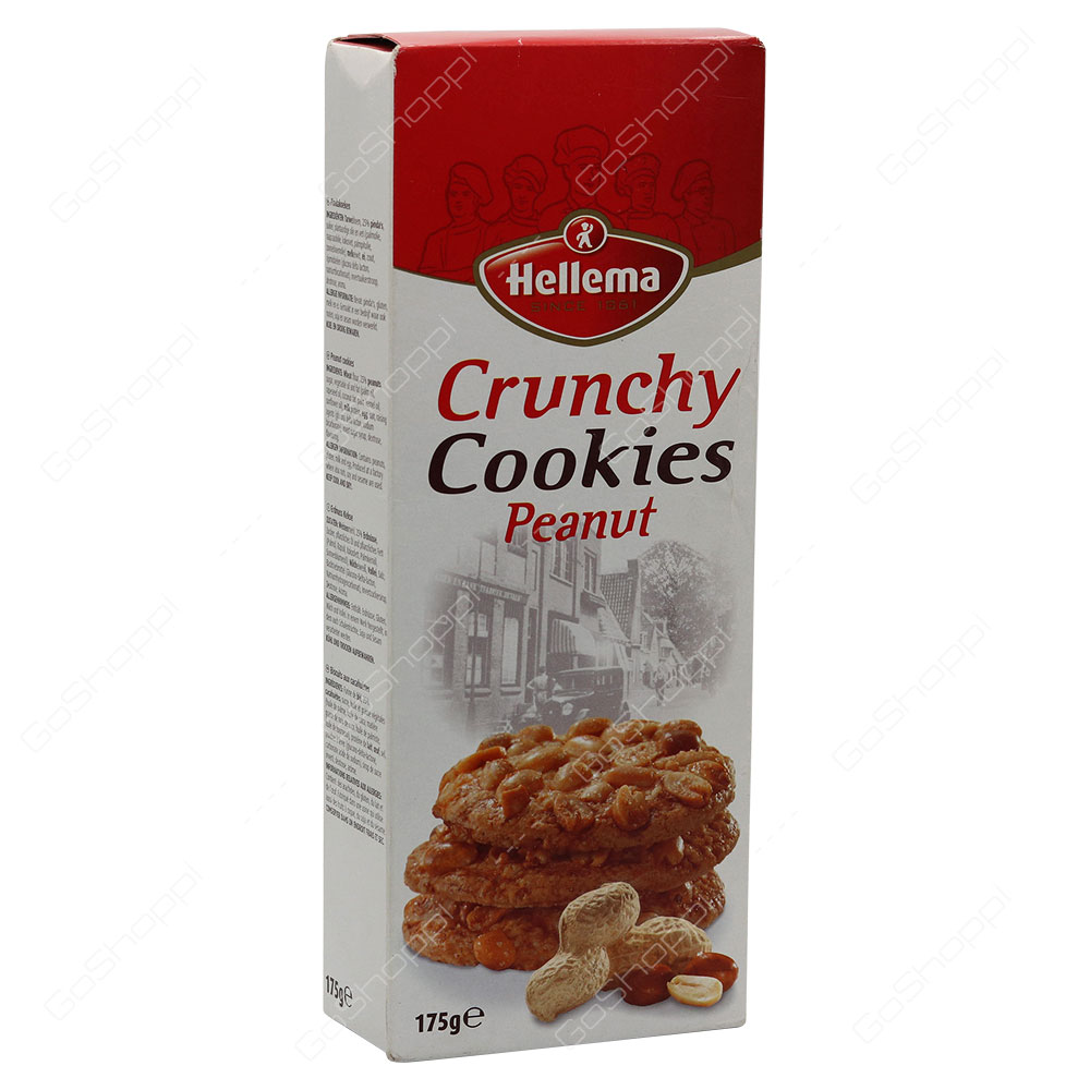 Hellema Crunchy Cookies Peanut 175 g