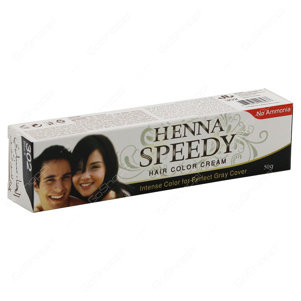Henna Speedy Hair Color Cream Black 302 50 G Buy Online