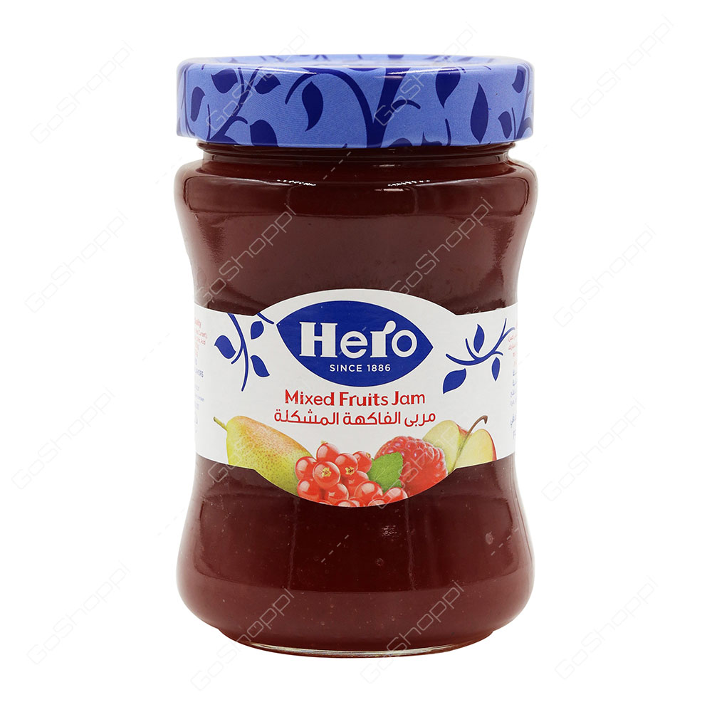 Hero Mixed Fruit Jam 340 g
