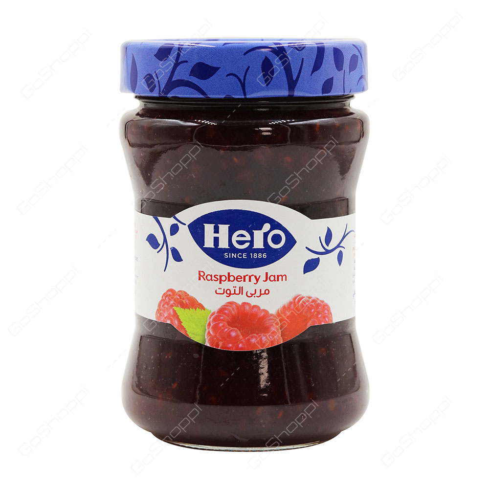 Hero Raspberry Jam 340 g