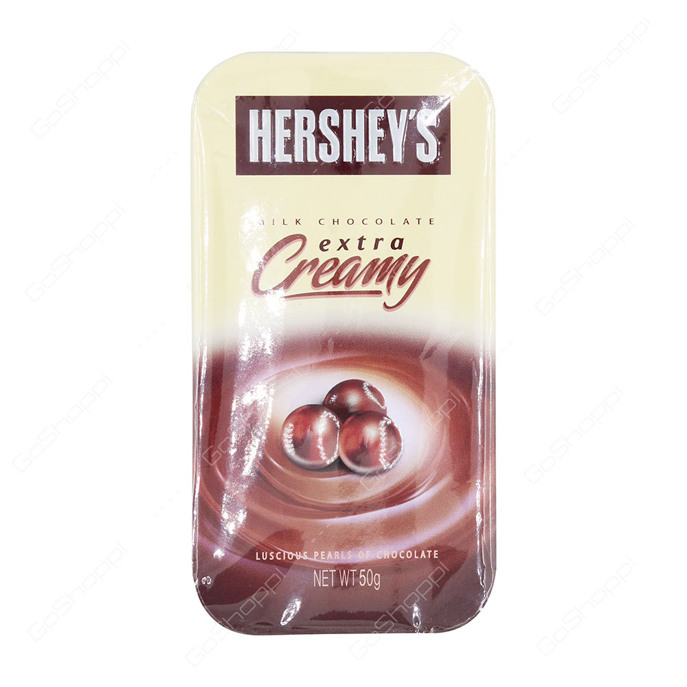 Hersheys Extra Creamy Milk Chocolate 50 g