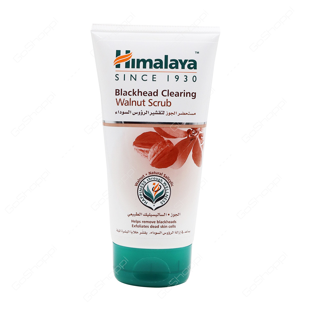 Himalaya Blackhead Clearing Walnut Scrub 150 ml