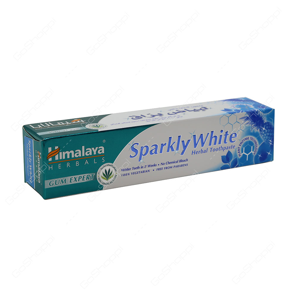 Himalaya Herbals Sparkly White Herbal Toothpaste 100 ml - Buy Online