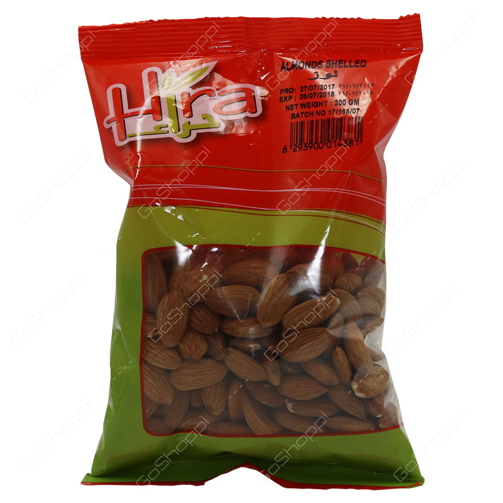 Hira Almonds Shelled 300 g