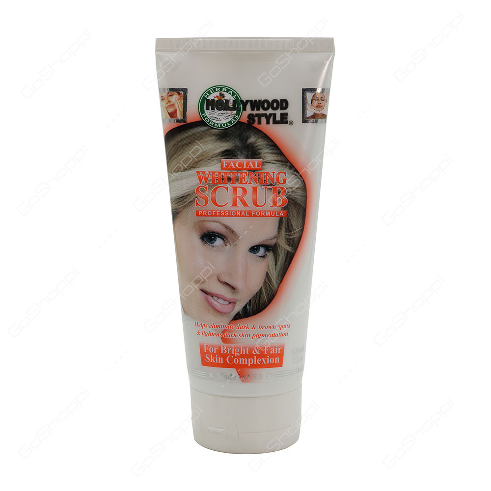 Hollywood Style Facial Whitening Scrub 150 ml