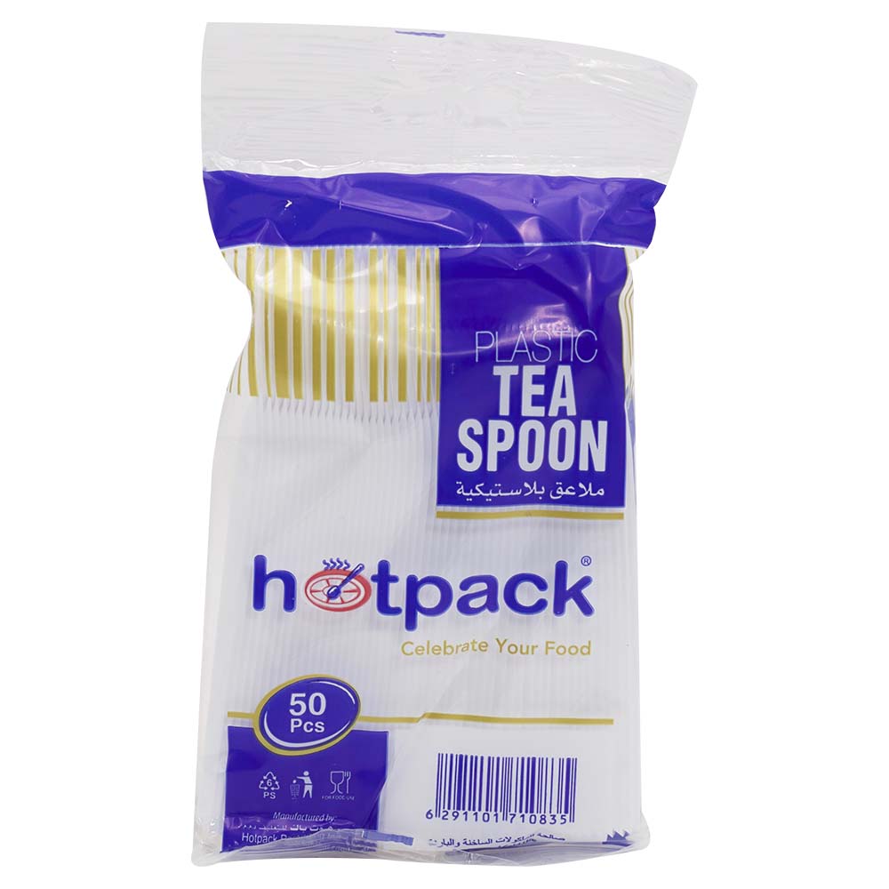 Hotpack Plastic Tea Spoon 50pcs