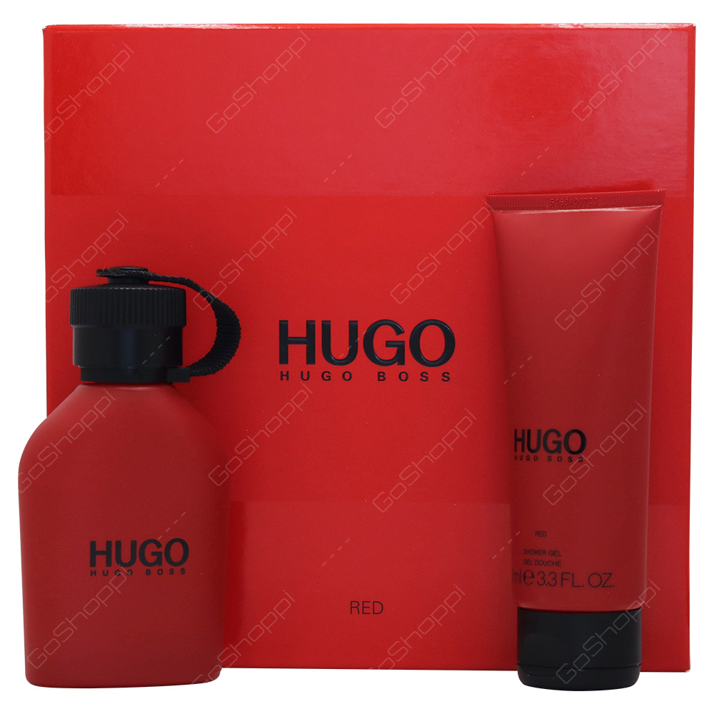 hugo boss red gift set