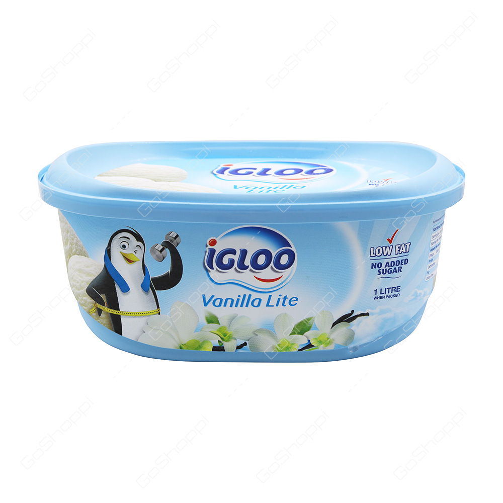 Igloo Vanilla Lite Icecream 1 l