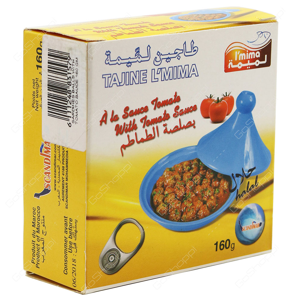 Imima Sardine Balls in Tomato Sauce 160 g