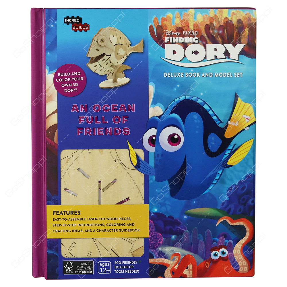 Incredibuilds - Finding Dory Ocean Full Of Friends By Barbara Bazaldua