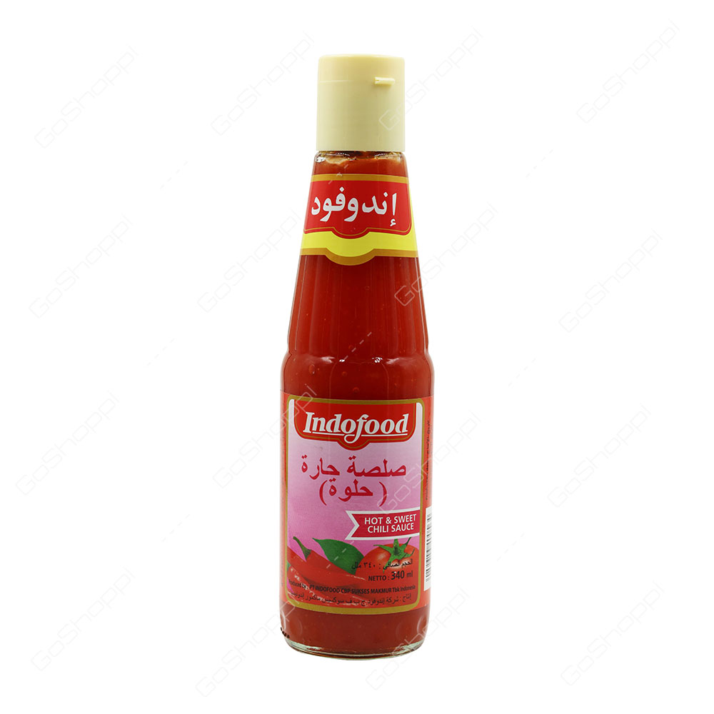 Indofood Hot And Sweet Chili Sauce 340 ml