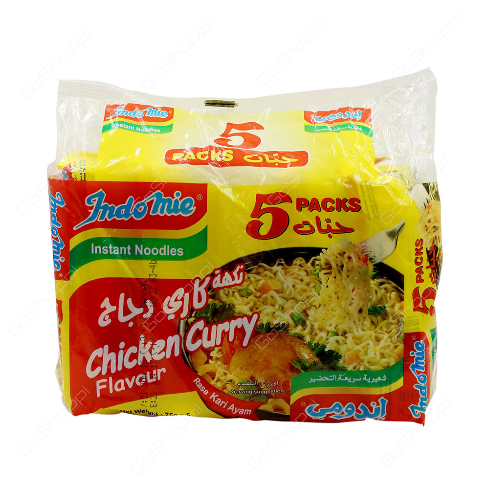 Indomie Instant Noodles Chicken Curry Flavour 5 Pack