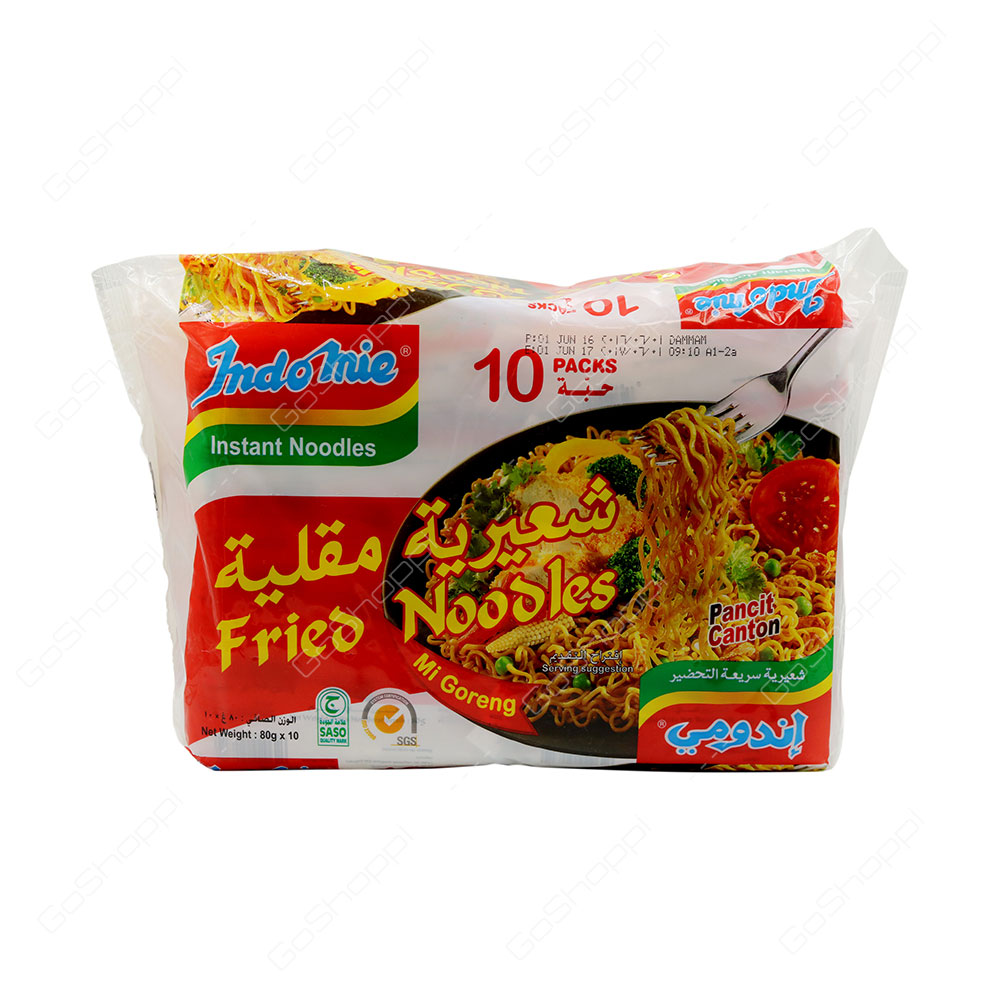 Indomie Instant Noodles Fried Noodles Mi Goreng 10 Pack