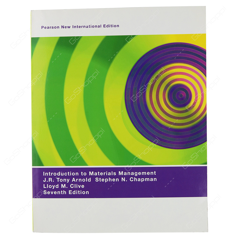 Introduction To Materials Management Pearson New International Edition By J. R.Tony Arnold