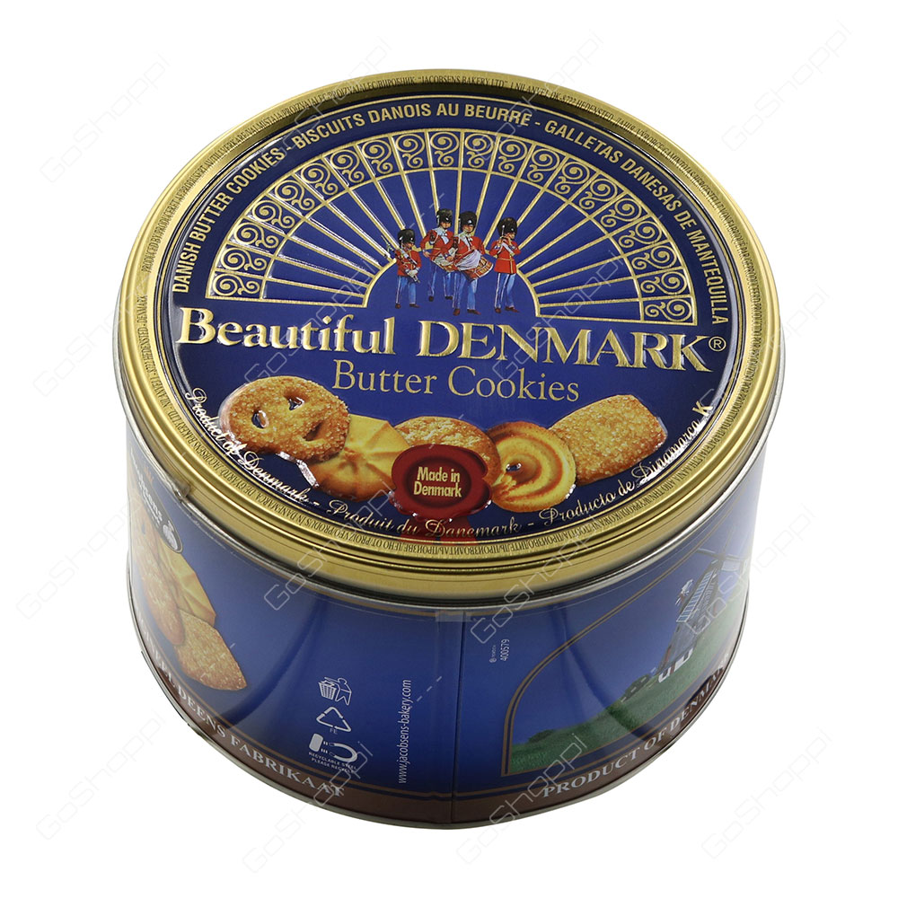 Jacobsens Beautiful Denmark Butter Cookies 340 g