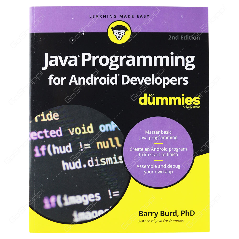 Java Programming For Android Developers For Dummies 2nd Edition By Barry Burd
