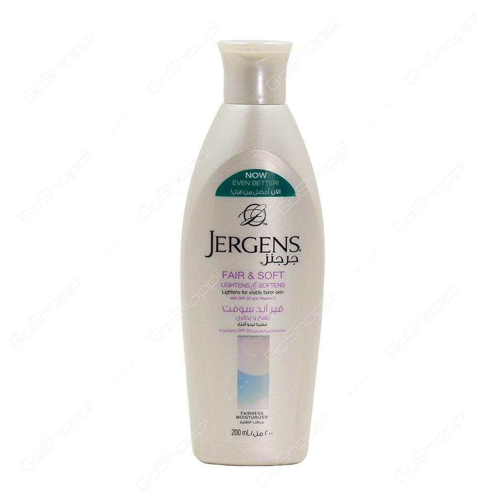 Jergens Fair And Soft 200 ml