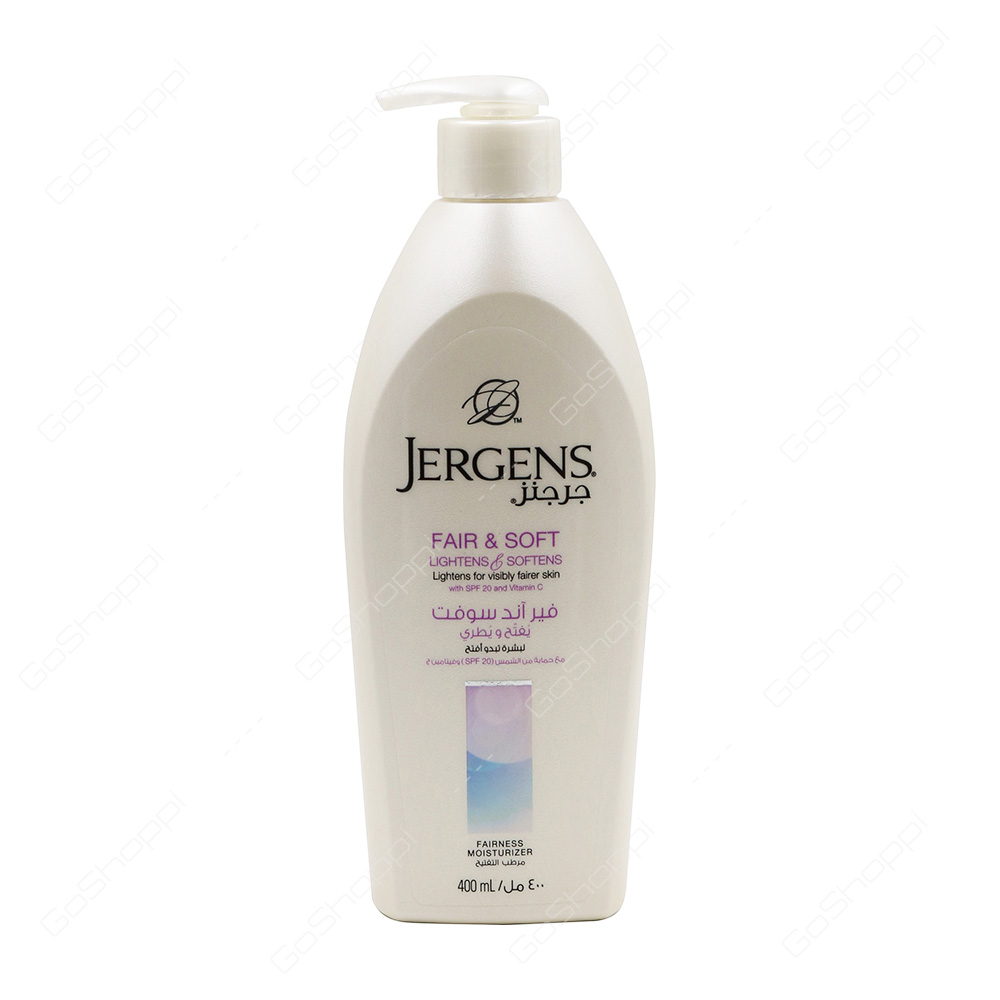 Jergens Fair And Soft Body Lotion 400 ml