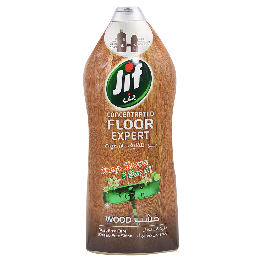 Jif Concentrated Floor Expect Wood Orange Blossom & Lime Oil 1501ml