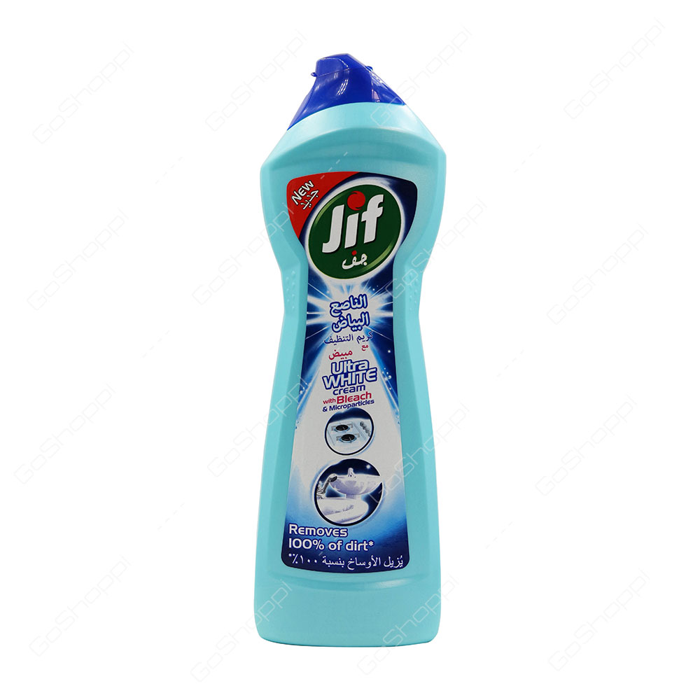 Jif Ultra White Cream With Bleach 750 ml