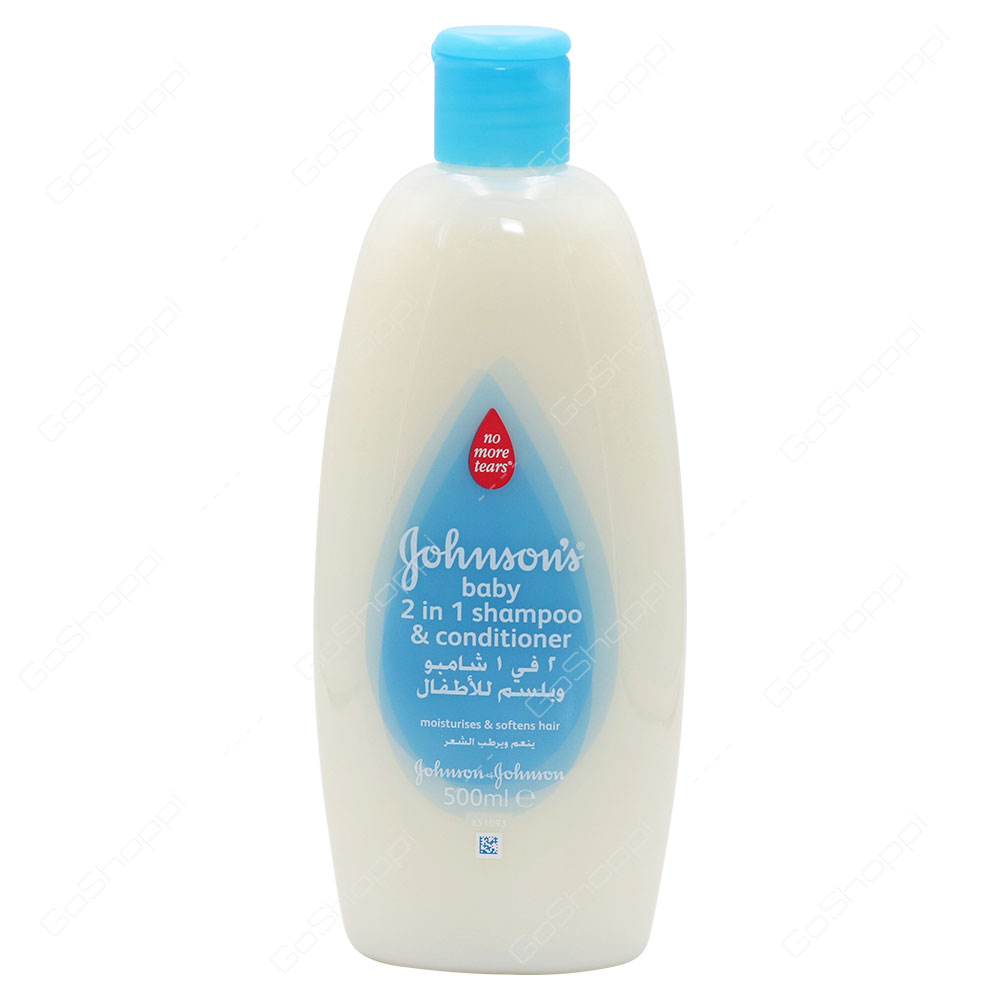 Johnsons Baby 2 In 1 Shampoo And Conditioner 500 ml