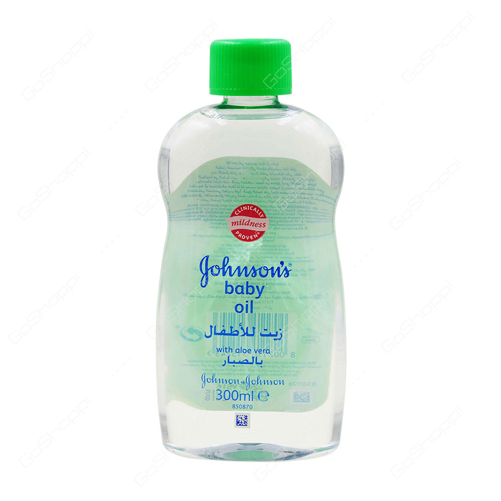 Johnsons Baby Oil With Aloe Vera 300 ml