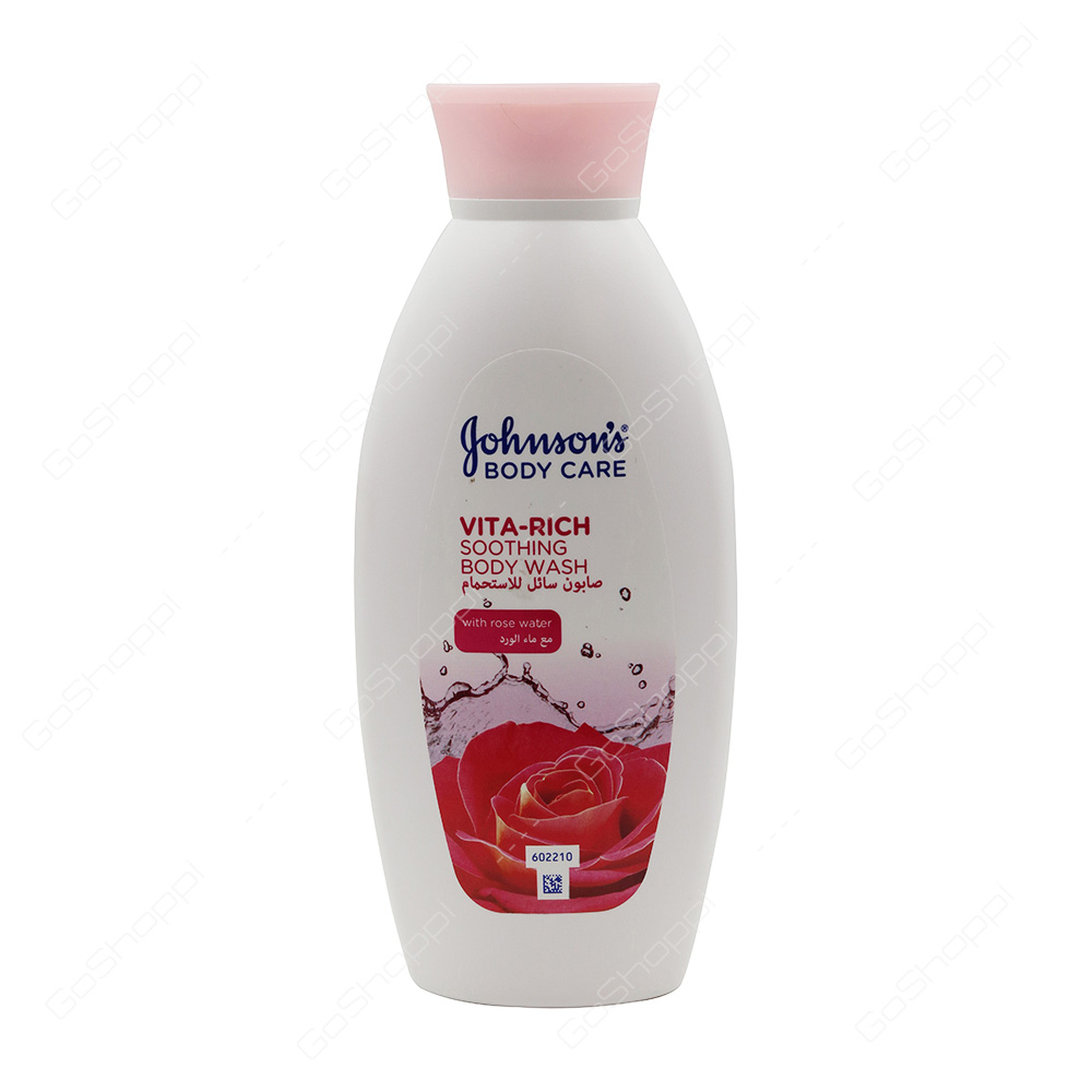 Johnsons Body Care Vita Rich Body Wash with Rose Water 400 ml