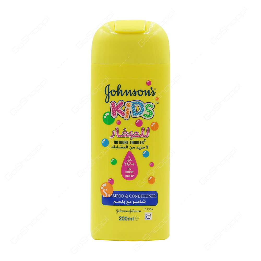 Johnsons Kids No More Tangles Shampoo and Conditioner 200 ml