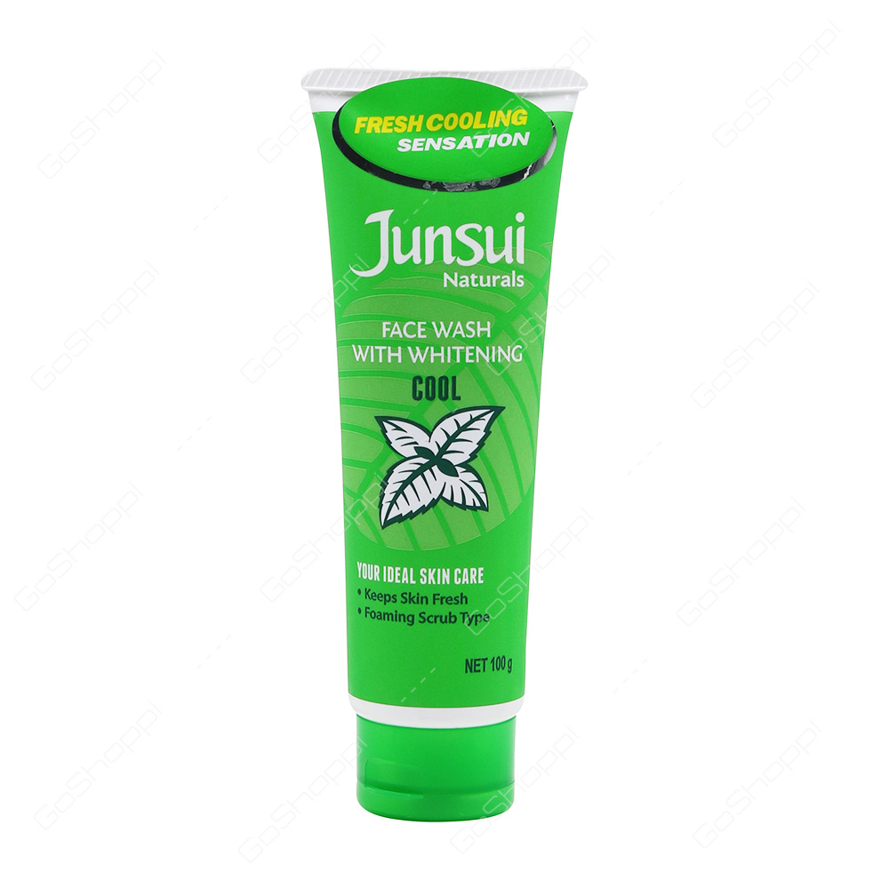 Junsui Face Wash With Whitening Cool 100 g
