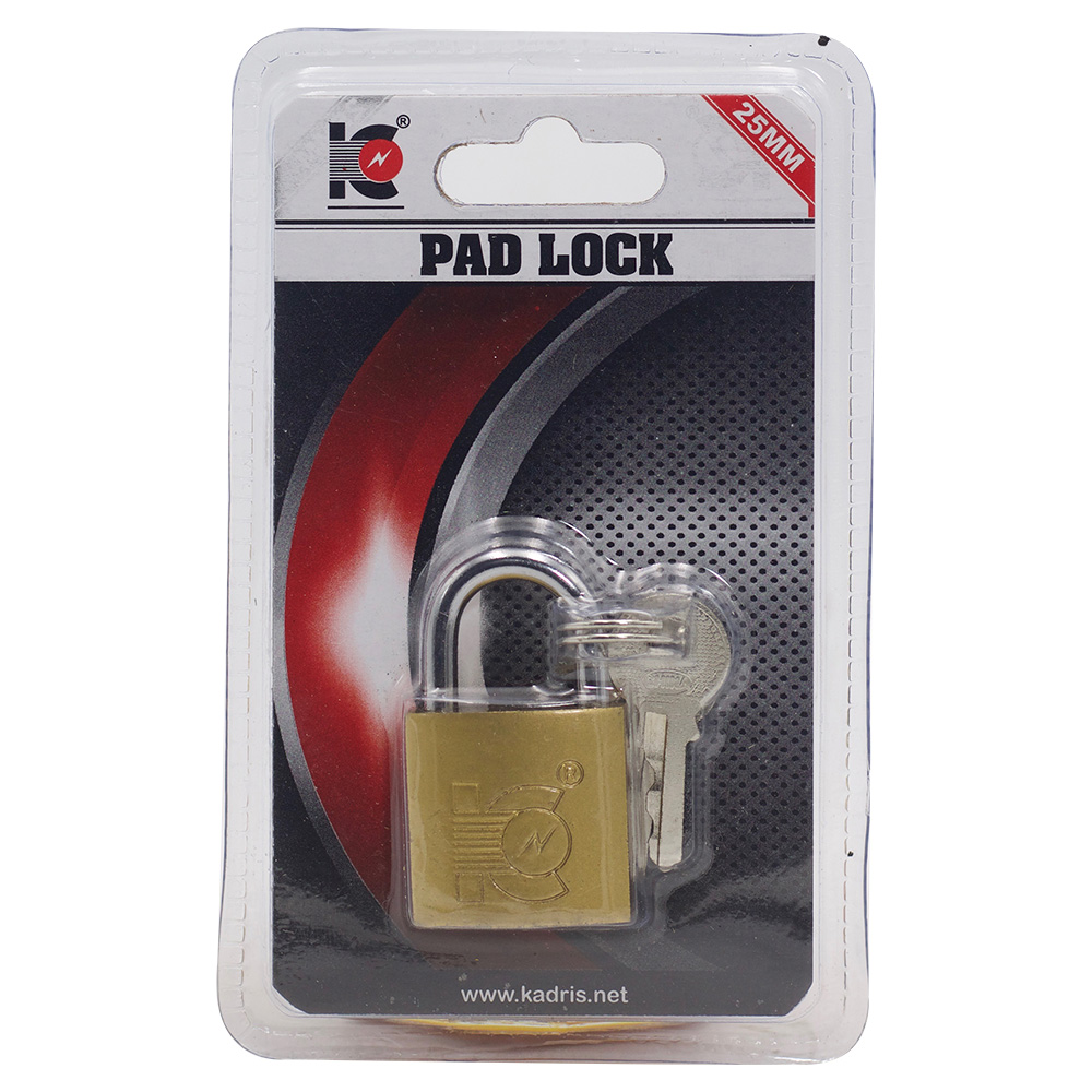 Kadris Pad Lock 25mm