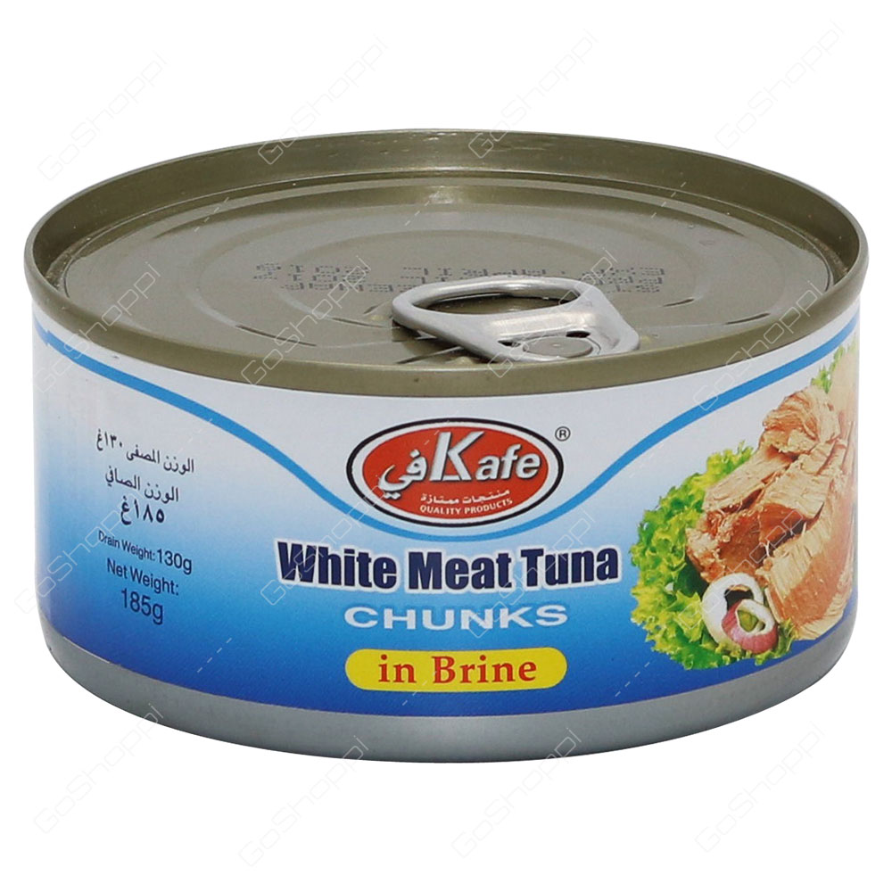 Kafe White Meat Tuna Chunks In Brine 185 g