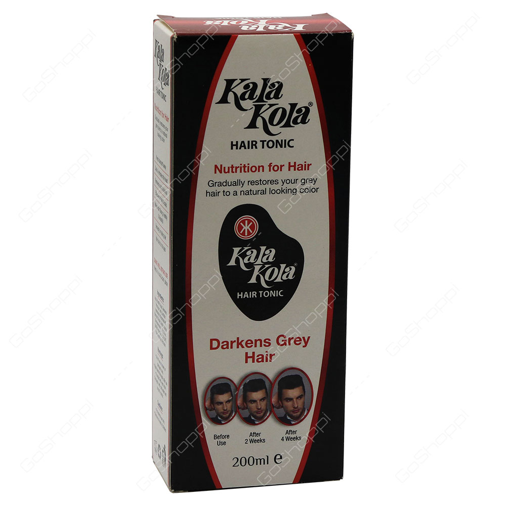 Kala Kola Hair Tonic Darkens Grey Hair 200 ml - Buy Online