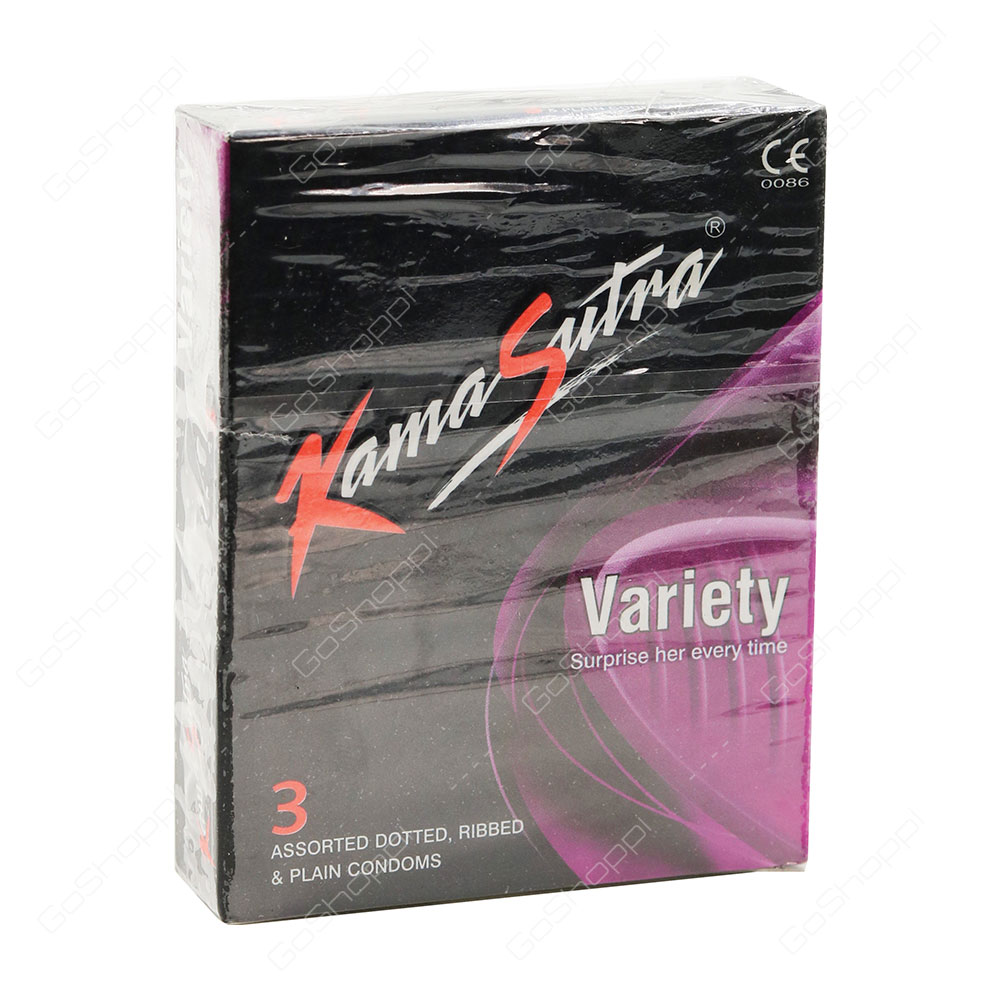 Kama Sutra Variety Condoms 3 pcs