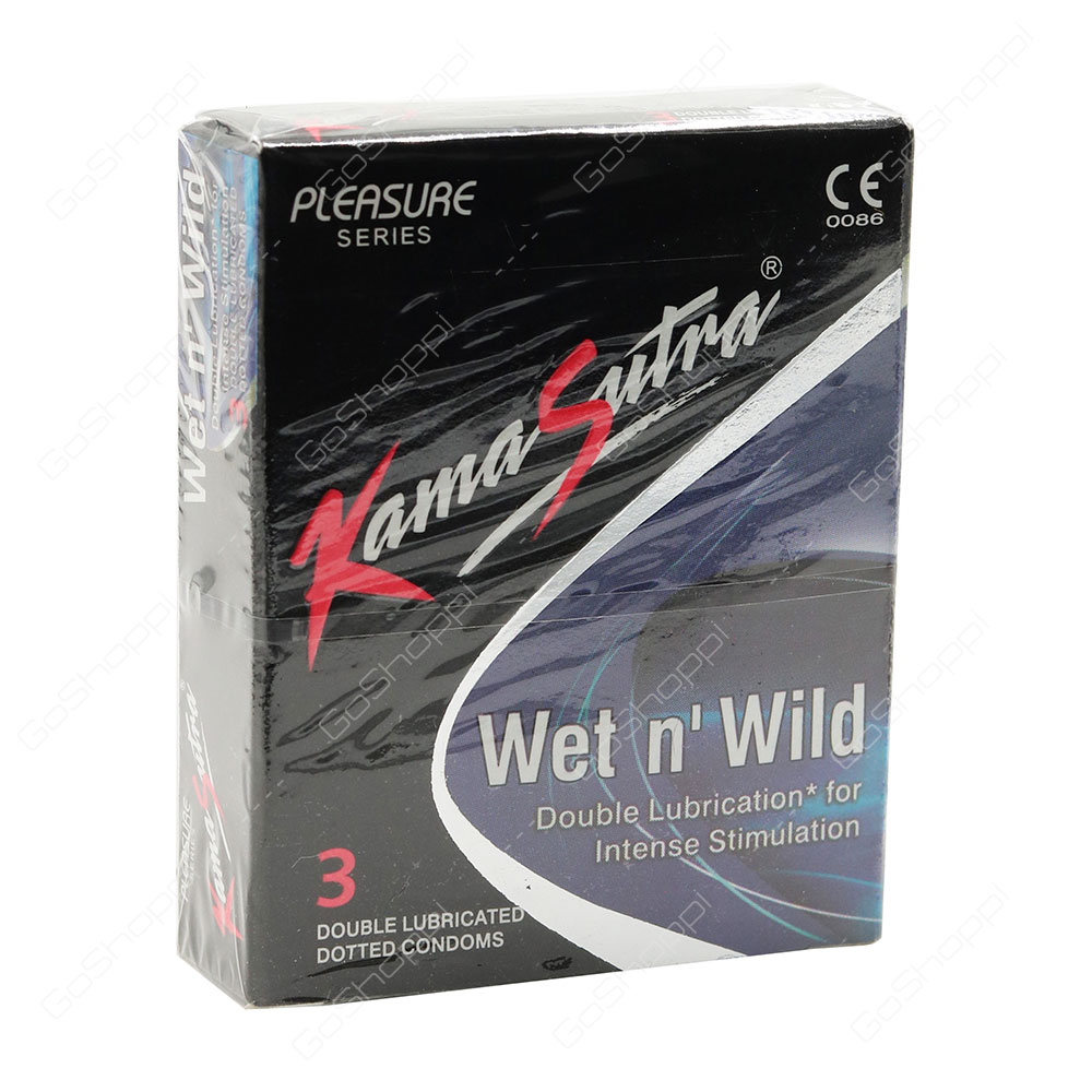 Kama Sutra Wet n Wild Condoms 3 pcs