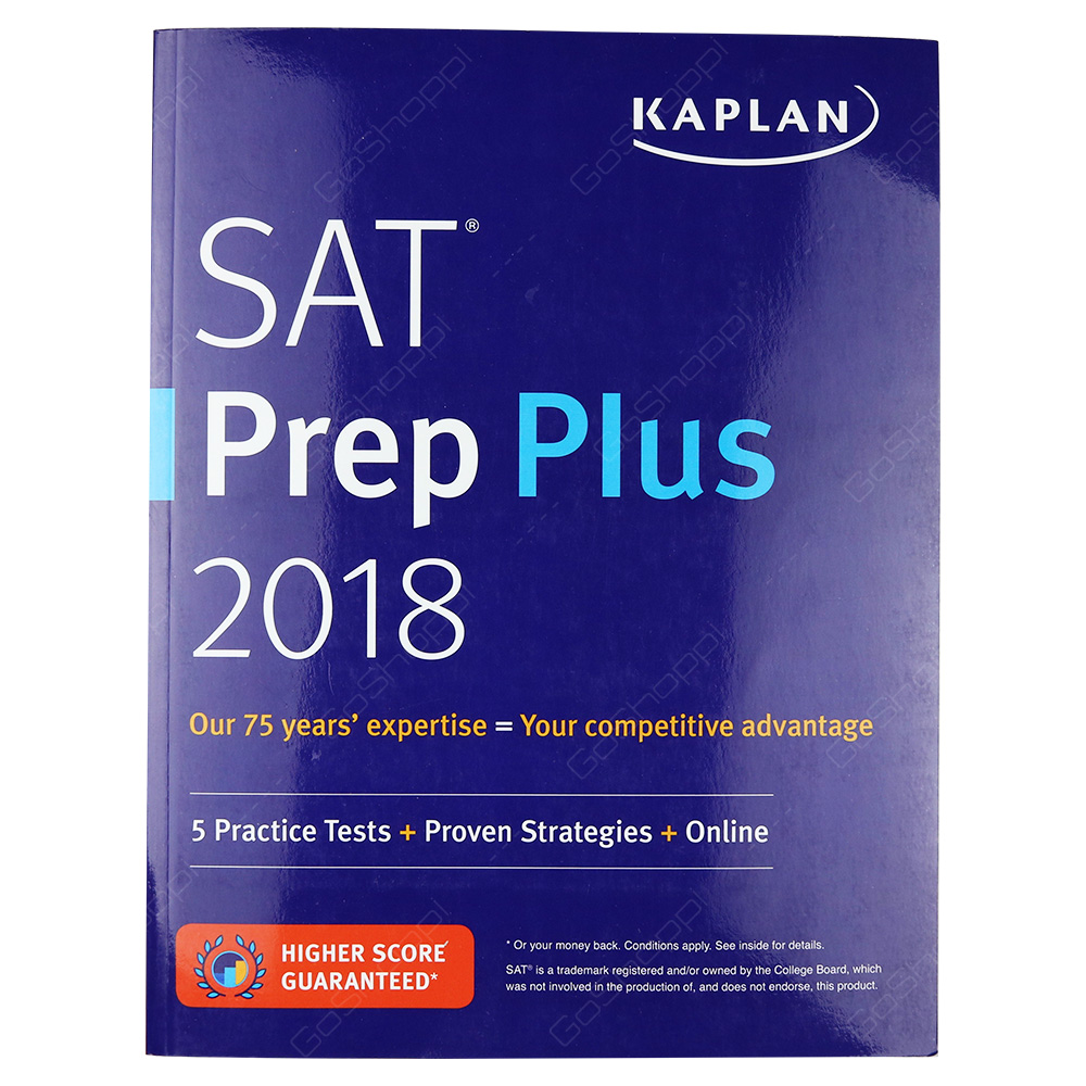 Kaplan SAT Prep Plus 2018