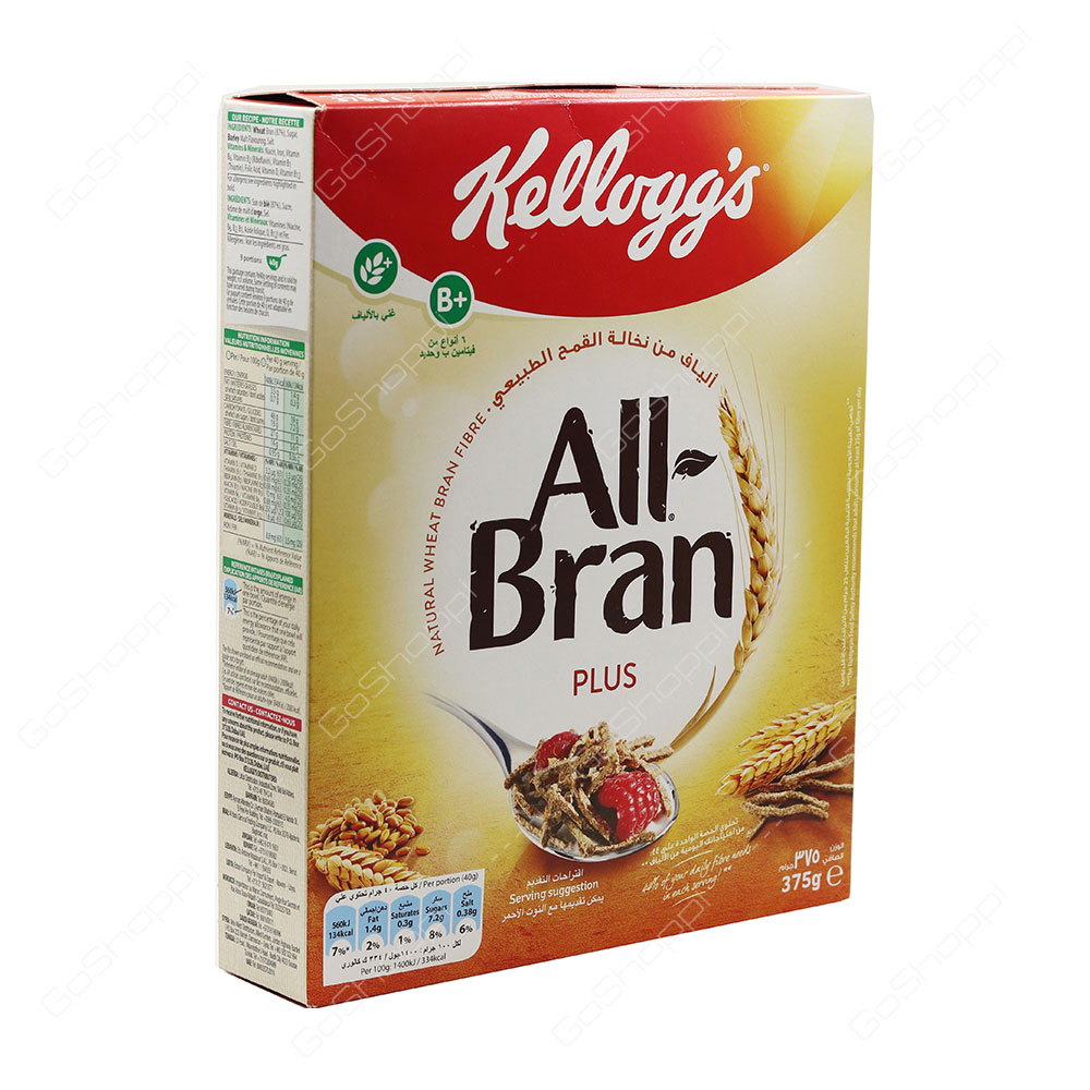 Kelloggs All Bran Plus 375 g