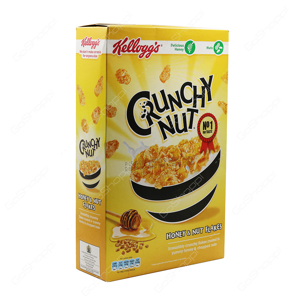 Kelloggs Crunchy Nut Honey And Nut Flakes 500 g