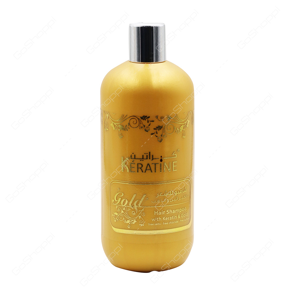 Keratine Gold Hair Shampoo with Keratin and Gold 500 ml