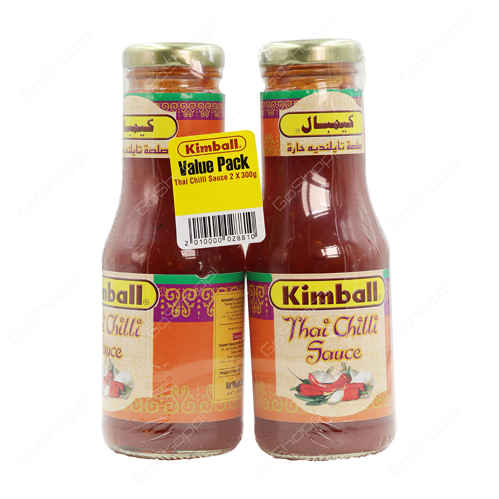 Kimball Thai Chilli Sauce Value Pack 2X300 g