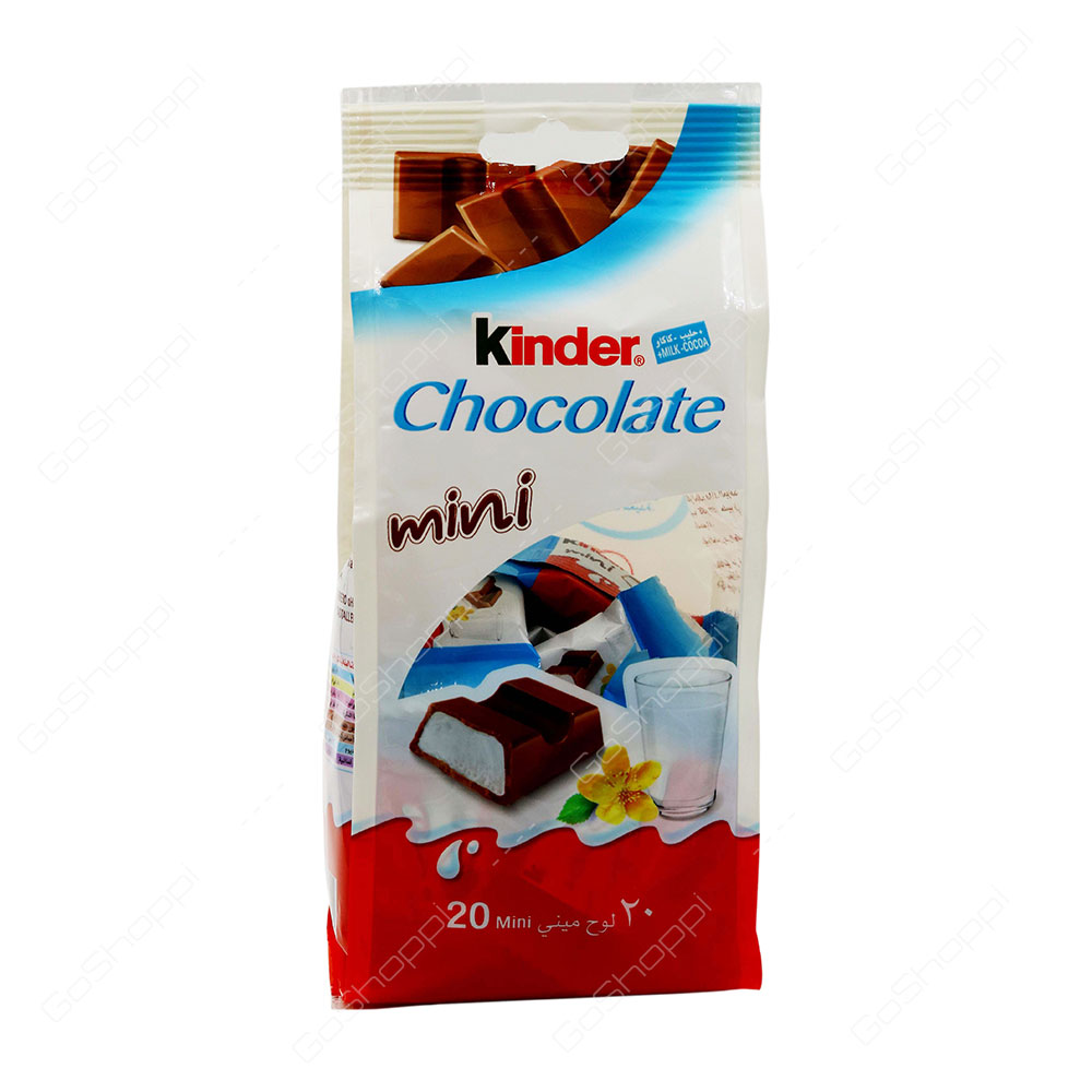 Kinder Mini Chocolate 20 Minis