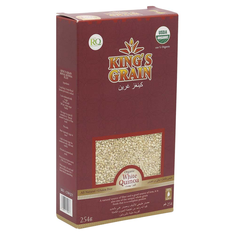 Kings Grain White Quinoa 254g