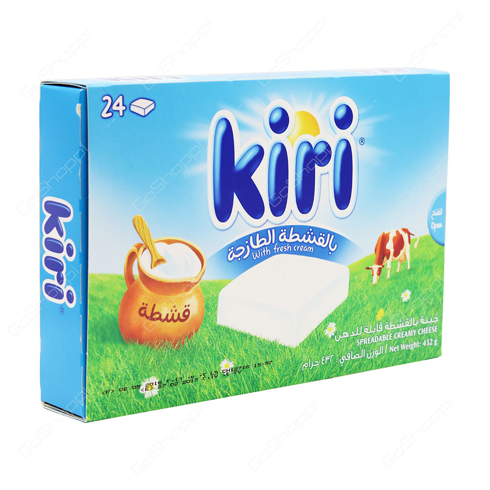Kiri Spreadable Creamy Cheese 24 pcs
