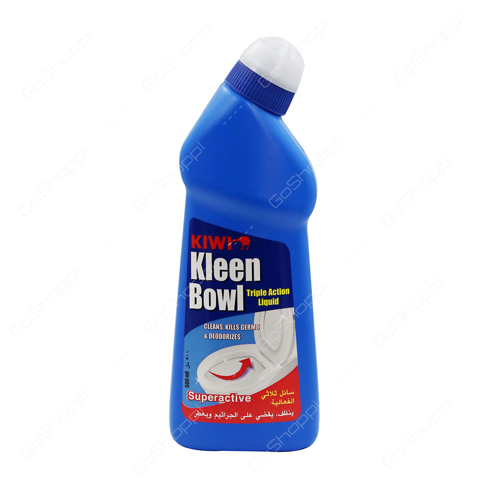 Kiwi Kleen Bowl Superactive Triple ActionLiquid 500 ml