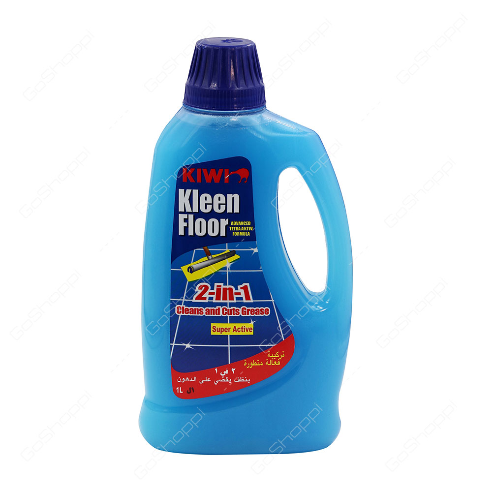 Kiwi Kleen Floor Super Active 2 In 1 Cleans And Cuts Grease 1 l